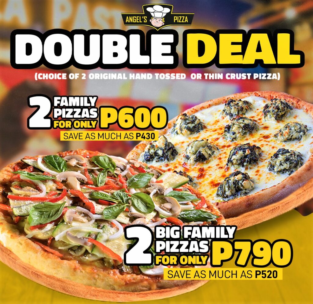 Angel’s Pizza Double Deal Price