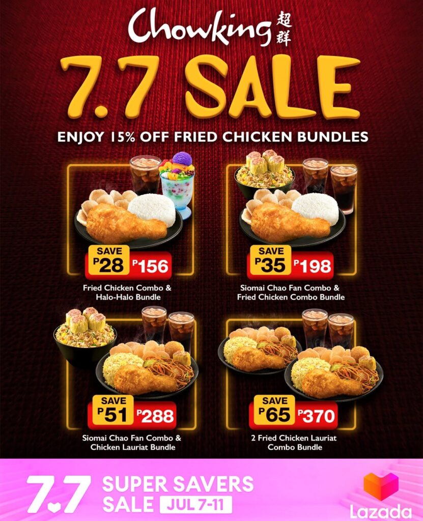 Chowking Chicken Busog Sarap Bundle Promo