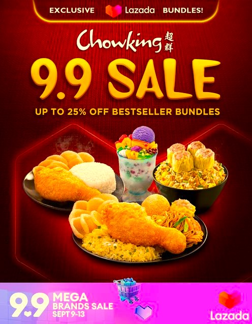 Chowking 9.9 Sale Promo