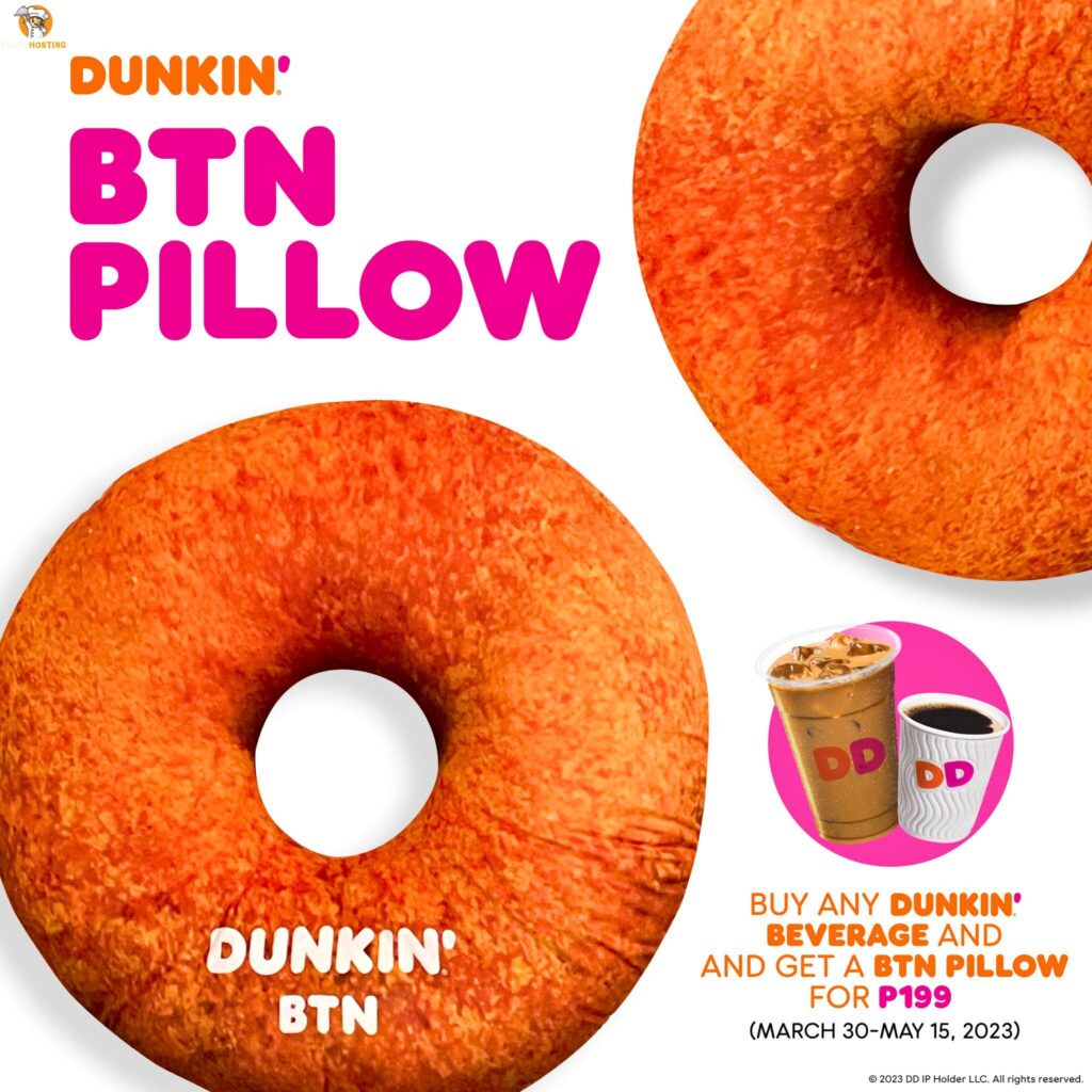 Dunkin BTN Pillow