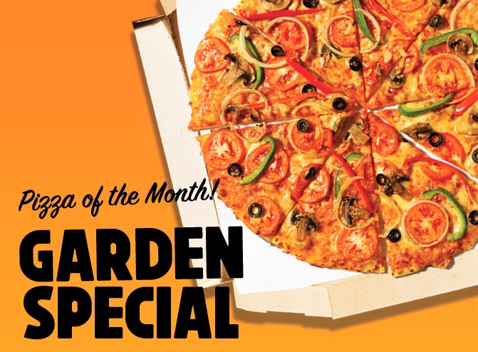 Garden Special Pizza