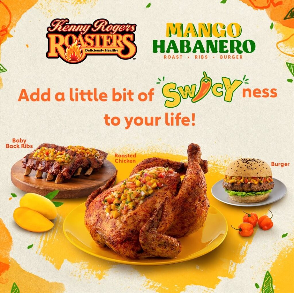 Kenny Rogers Roasted Chicken, Baby Back Ribs, Burger