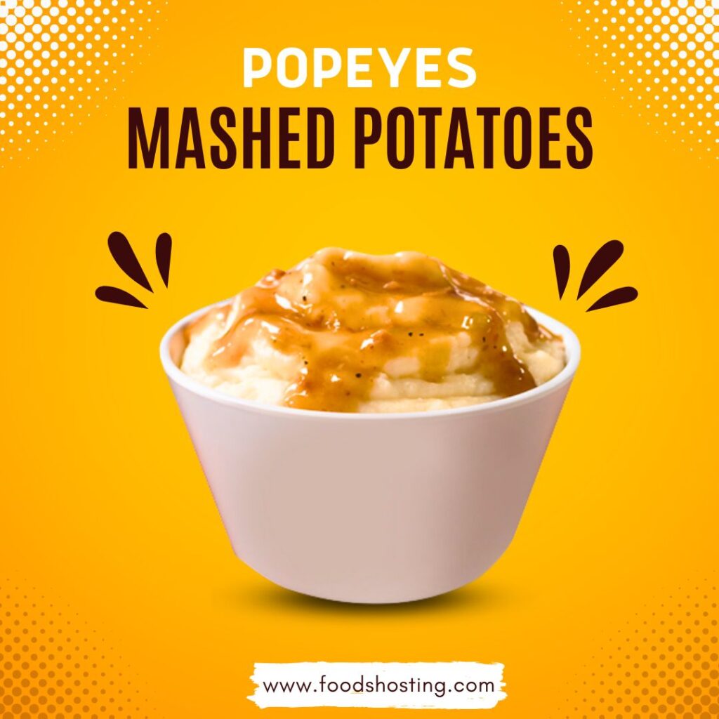 popeyes mashed potatoes and gravy