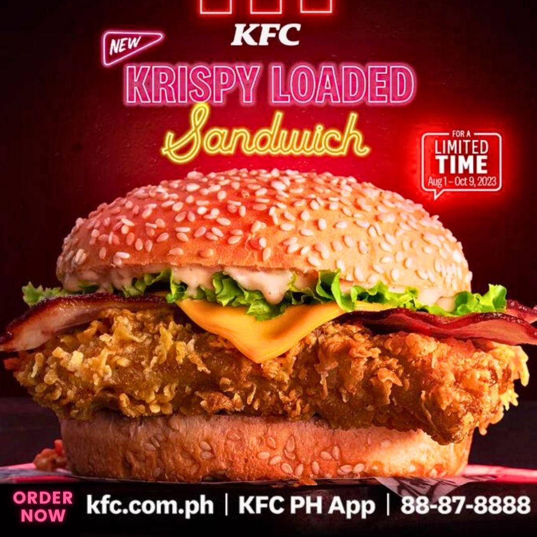 New KFC Krispy Loaded Sandwich Promo
