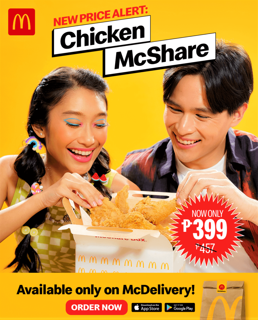 mcdonald's chicken mcshare philippines price