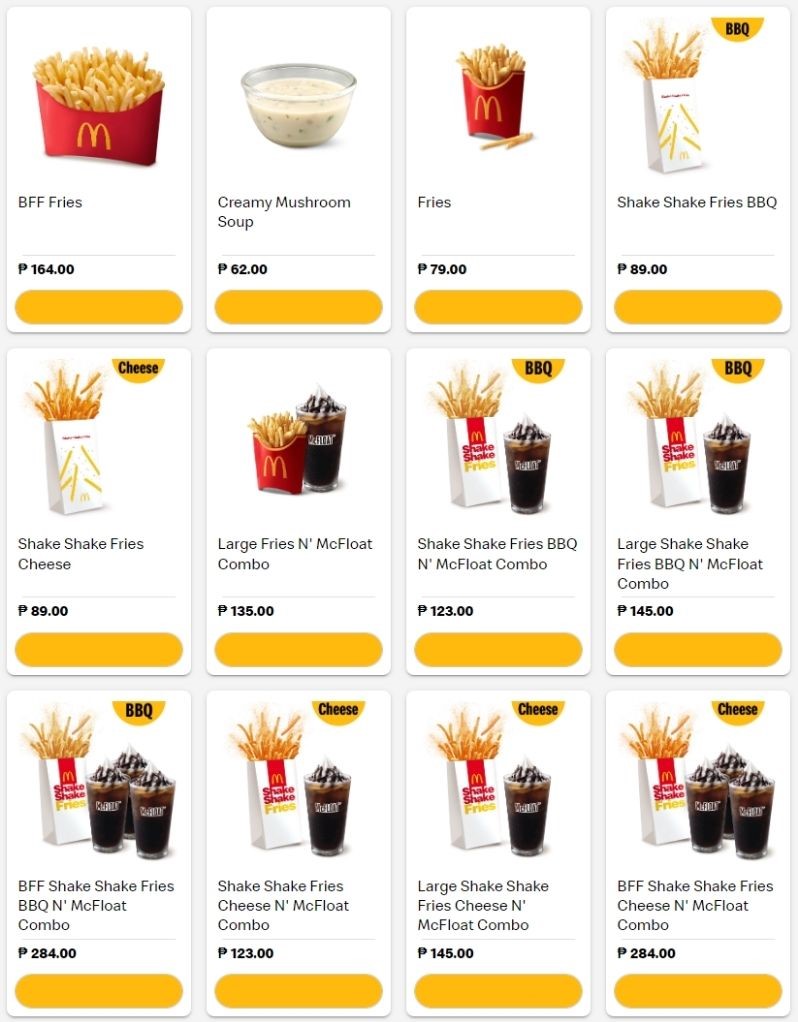 mcdonald's french fries | mcdonald's fries price | mcdo french fries