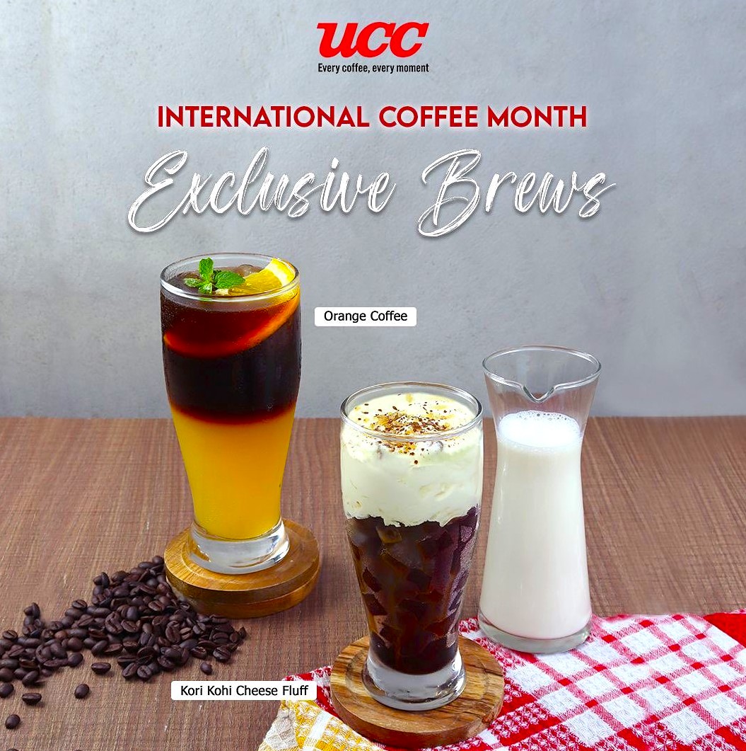 ucc cafe orange coffee
