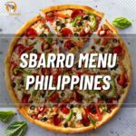 Sbarro Menu Philippines