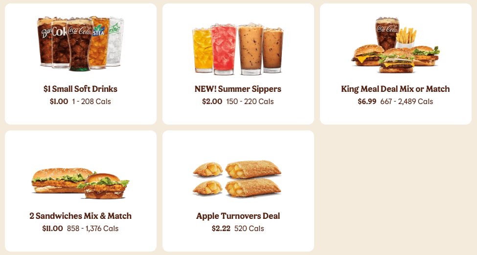 Burger King Special Offers Today