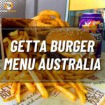Getta Burger Menu Australia