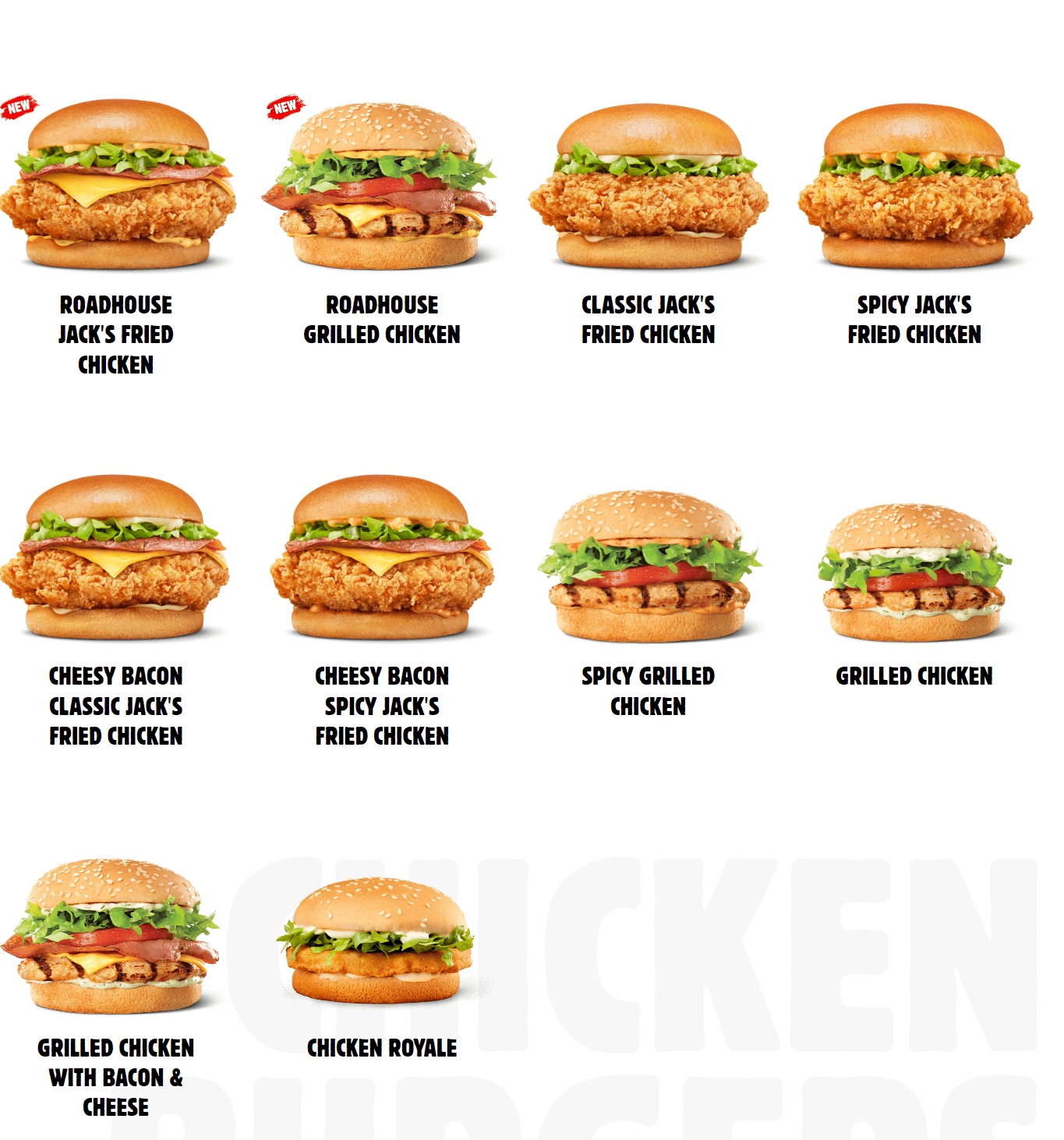 Hungry Jack's Chicken Burger Meal